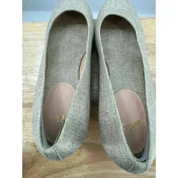 J. Crew Women's Seville Metallic Gold Wedge Espadrilles Sz 11 Summer Shoes - Picture 6 of 10